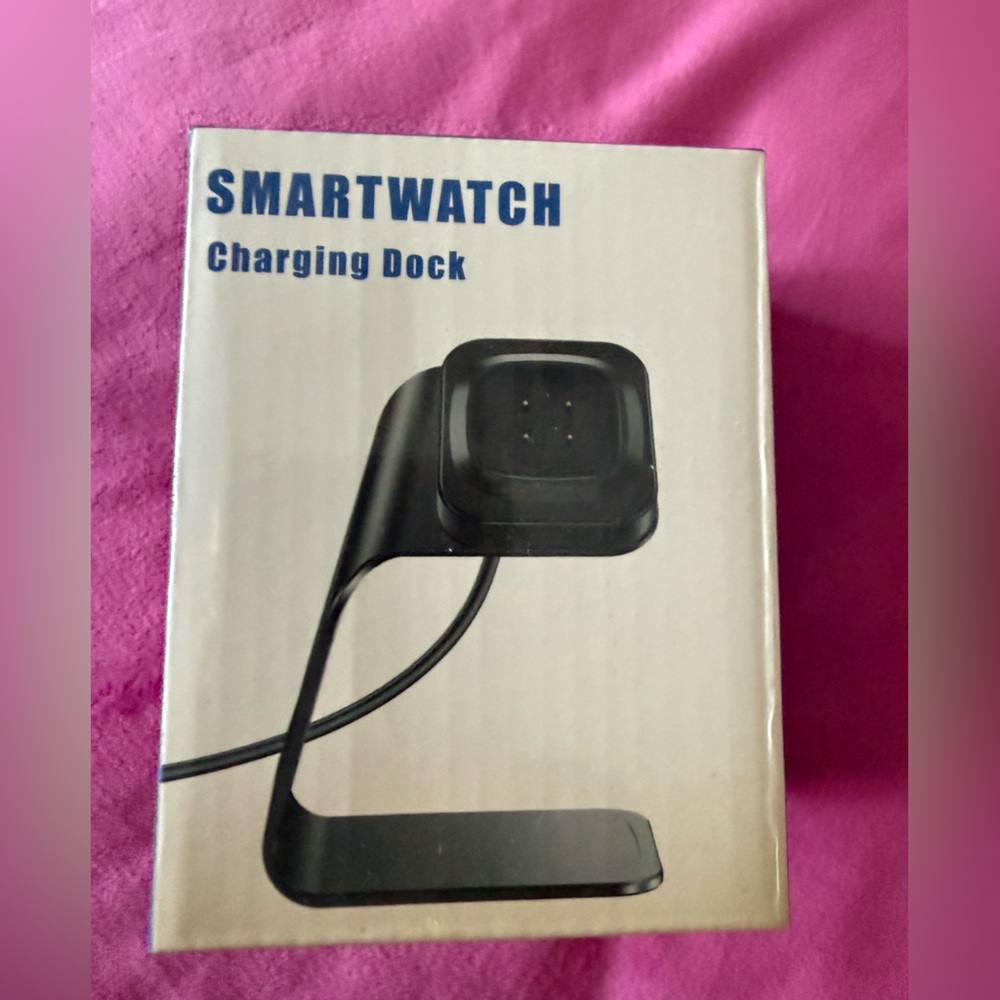 Smartwatch Charging Dock Stand - Black
